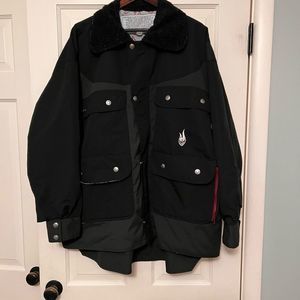 Bonfire men’s snowboard/utility jacket XL black
